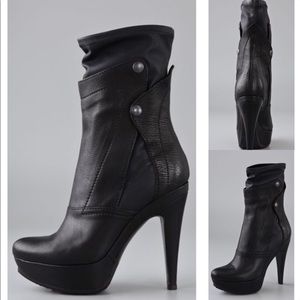 Vera Wang Lavender Fiona platform booties